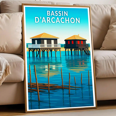 Affiche - Bassin d'Arcachon
