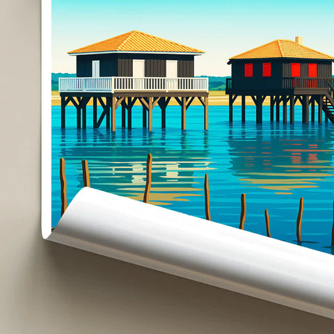 Affiche - Bassin d'Arcachon