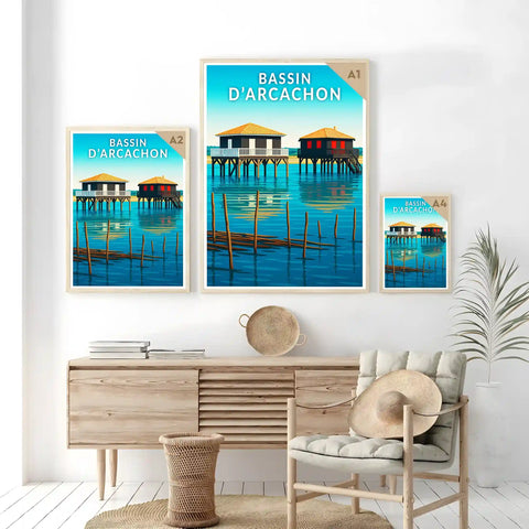 Affiche - Bassin d'Arcachon