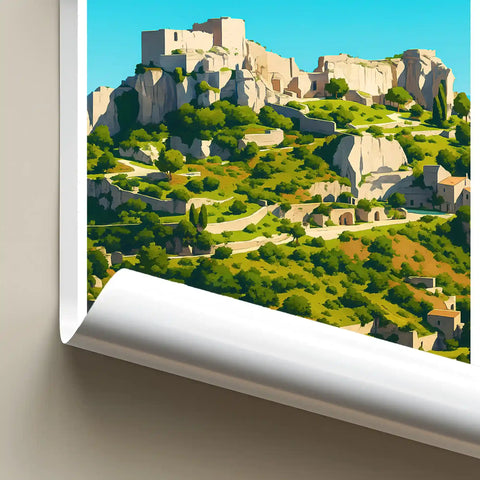 Affiche - Baux-de-Provence