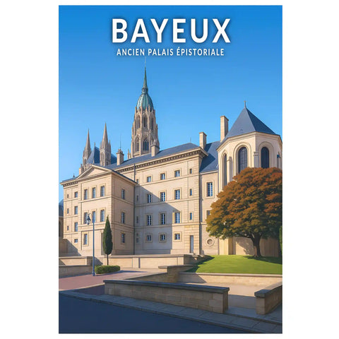 Affiche - Bayeux - Ancien Palais Épistoriale