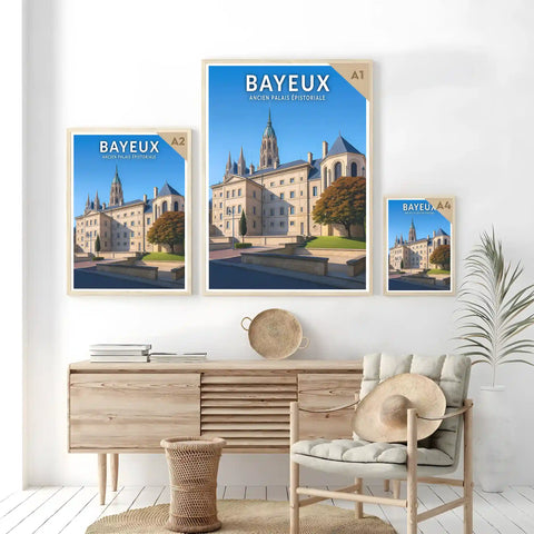 Affiche - Bayeux - Ancien Palais Épistoriale