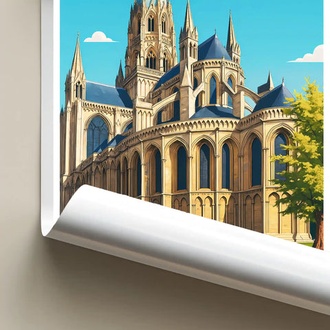Affiche - Bayeux - Cathédrale Notre-Dame