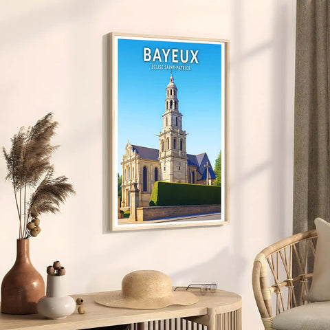Affiche - Bayeux - Église Saint-Patrice