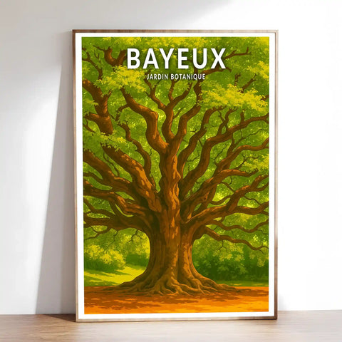 Affiche - Bayeux - Jardin Botanique