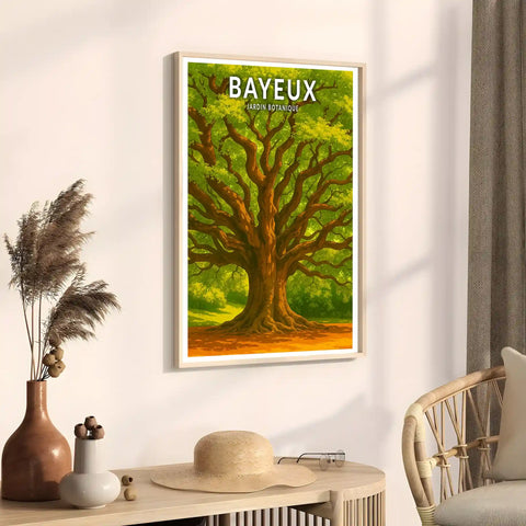 Affiche - Bayeux - Jardin Botanique