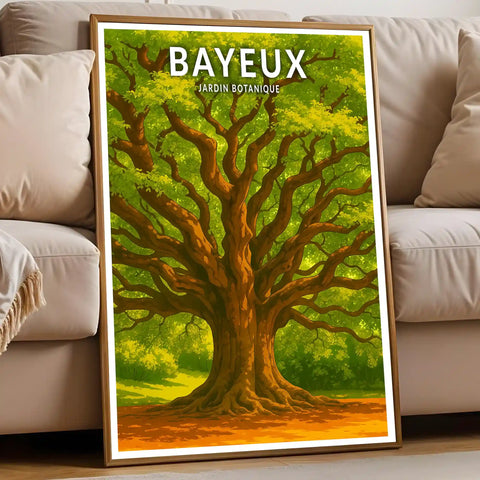 Affiche - Bayeux - Jardin Botanique
