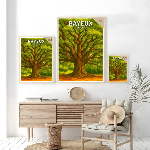 Affiche - Bayeux - Jardin Botanique