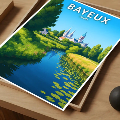 Affiche - Bayeux - L'Aure
