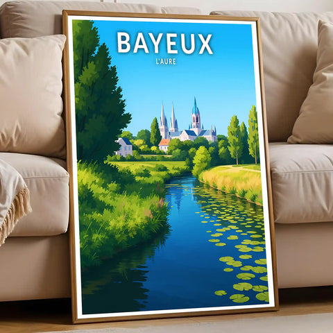 Affiche - Bayeux - L'Aure