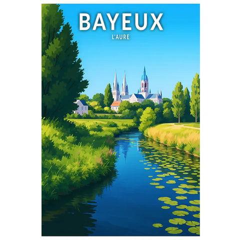 Affiche - Bayeux - L'Aure