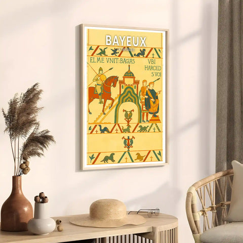 Affiche - Bayeux - La Tapisserie