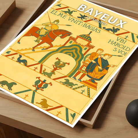 Affiche - Bayeux - La Tapisserie