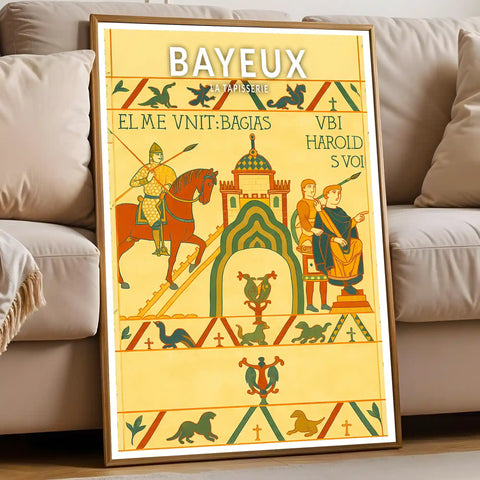 Affiche - Bayeux - La Tapisserie