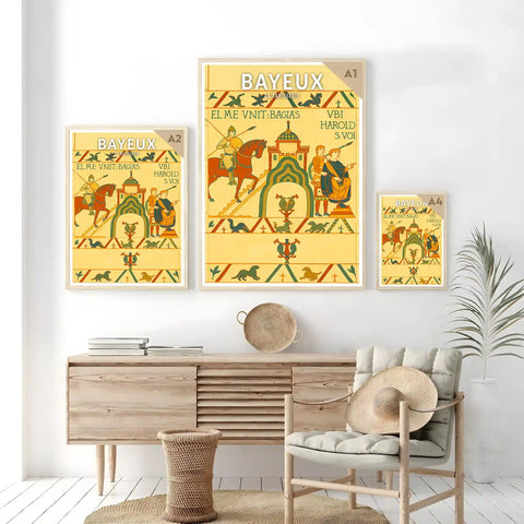Affiche - Bayeux - La Tapisserie