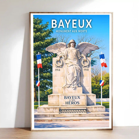Affiche - Bayeux - Monument aux Morts