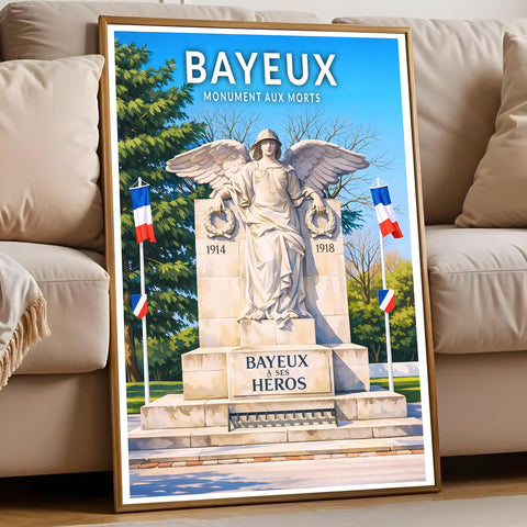 Affiche - Bayeux - Monument aux Morts