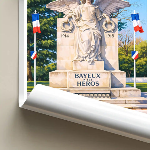 Affiche - Bayeux - Monument aux Morts