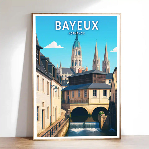 Affiche - Bayeux - Normandie