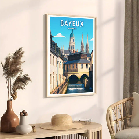 Affiche - Bayeux - Normandie