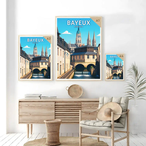Affiche - Bayeux - Normandie