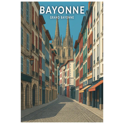 Affiche - Bayonne - Grand Bayonne