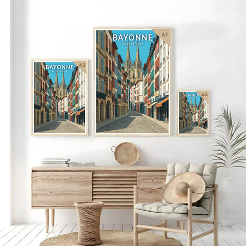 Affiche - Bayonne - Grand Bayonne
