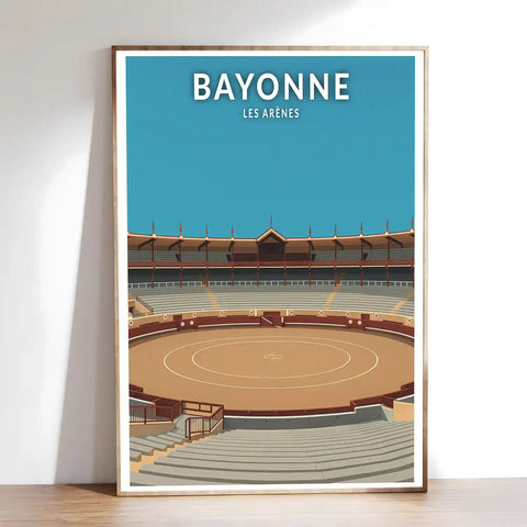 Affiche - Bayonne - Les Arènes