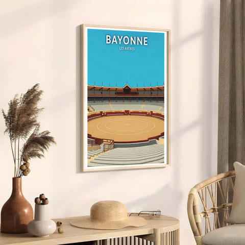 Affiche - Bayonne - Les Arènes