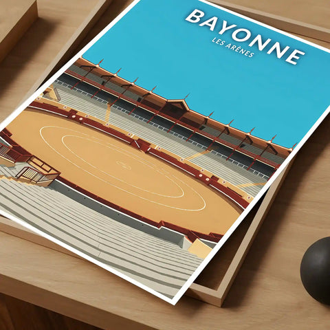 Affiche - Bayonne - Les Arènes