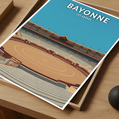 Affiche - Bayonne - Les Arènes