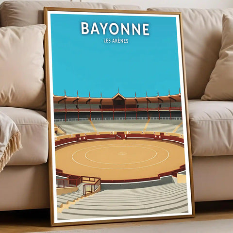 Affiche - Bayonne - Les Arènes