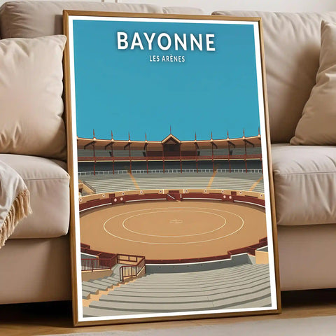 Affiche - Bayonne - Les Arènes