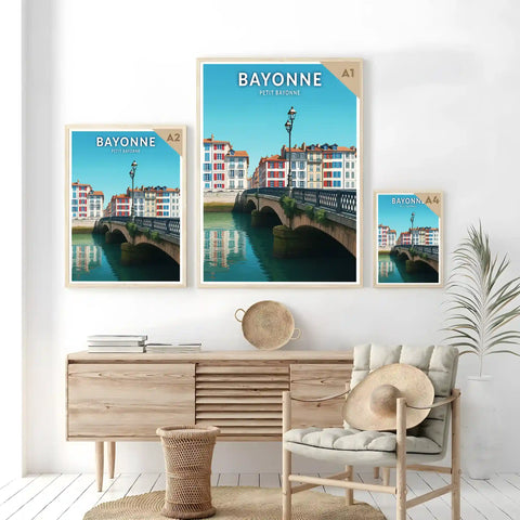 Affiche - Bayonne - Petit Bayonne