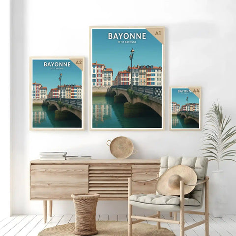 Affiche - Bayonne - Petit Bayonne