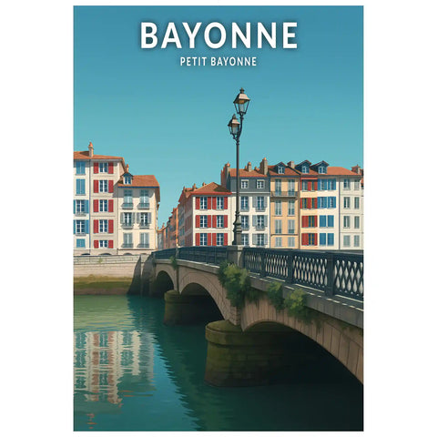 Affiche - Bayonne - Petit Bayonne