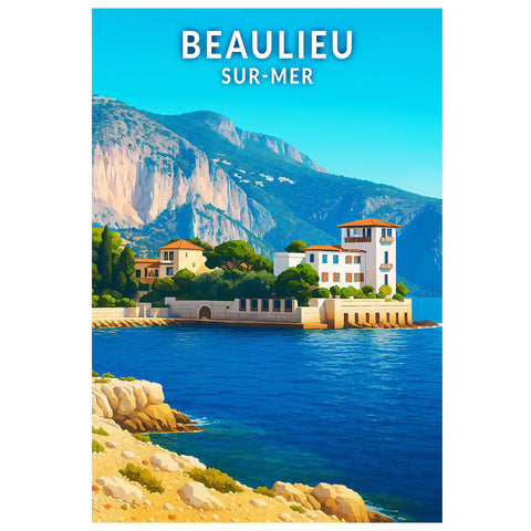 Affiche - Beaulieu-sur-Mer