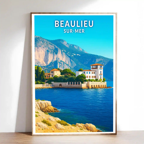 Affiche - Beaulieu-sur-Mer