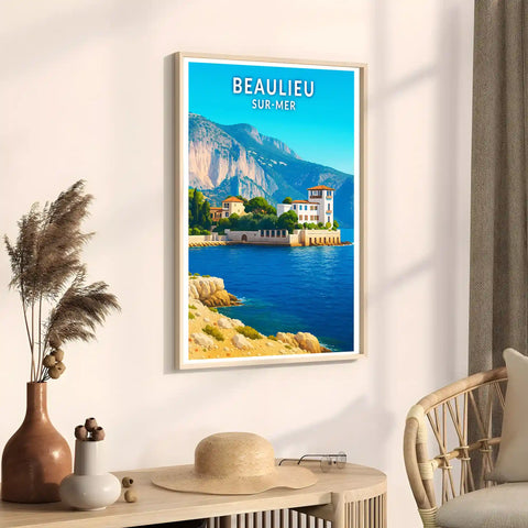Affiche - Beaulieu-sur-Mer