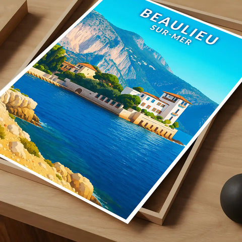 Affiche - Beaulieu-sur-Mer