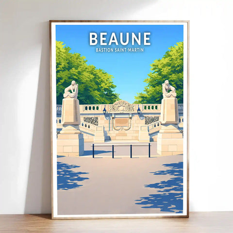 Affiche - Beaune - Bastion Saint-Martin