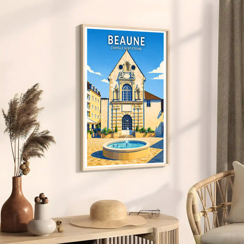 Affiche - Beaune - Chapelle Saint-Etienne