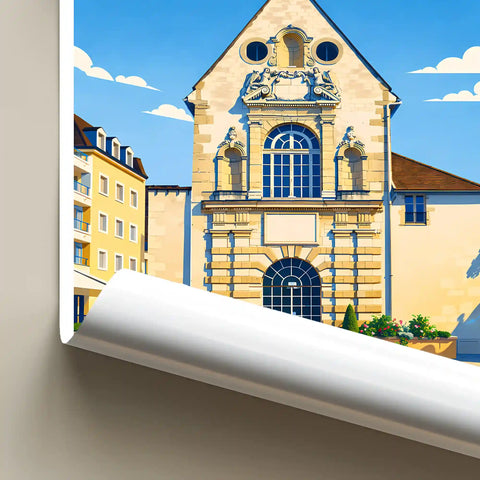 Affiche - Beaune - Chapelle Saint-Etienne