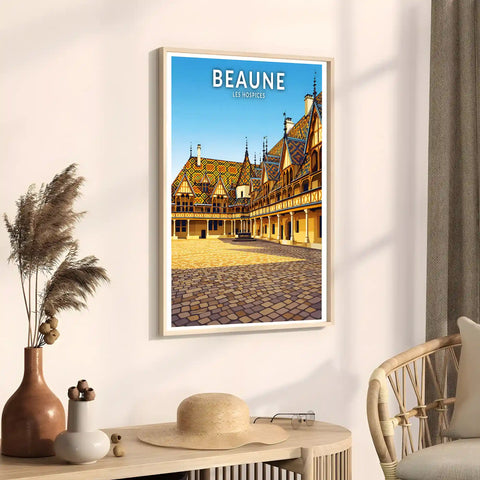 Affiche - Beaune - Les Hospices