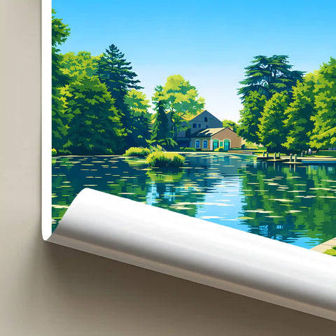 Affiche - Beaune - Parc de la Bouzaize