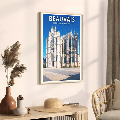 Affiche - Beauvais - Cathédrale Saint-Pierre
