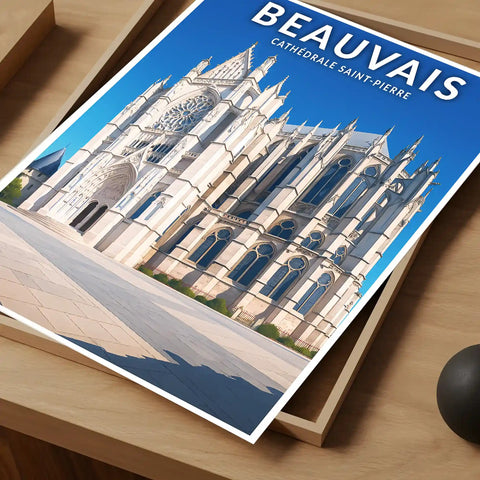 Affiche - Beauvais - Cathédrale Saint-Pierre