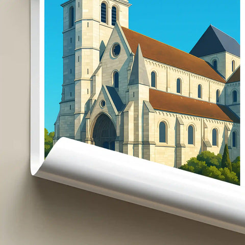 Affiche - Beauvais - Église Saint-Étienne