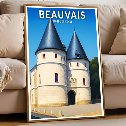 Affiche - Beauvais - Musée de l'Oise