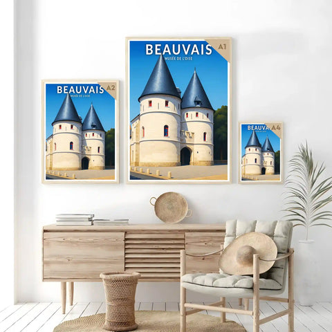 Affiche - Beauvais - Musée de l'Oise